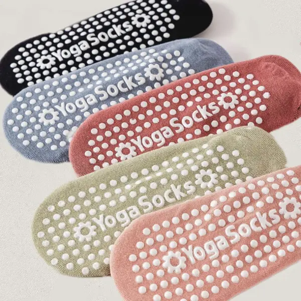 Women’s Non-slip Yoga Socks with Silicone Grip - Image 6