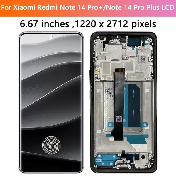 6.67-Inch Redmi Note 14 Pro+ LCD Display Replacement - Image 2
