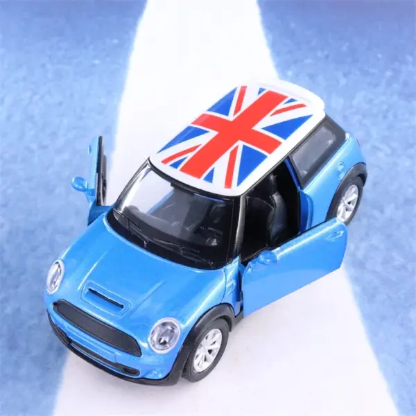 1:36 BMW Mini Cooper Die-Cast Model Car - Image 5
