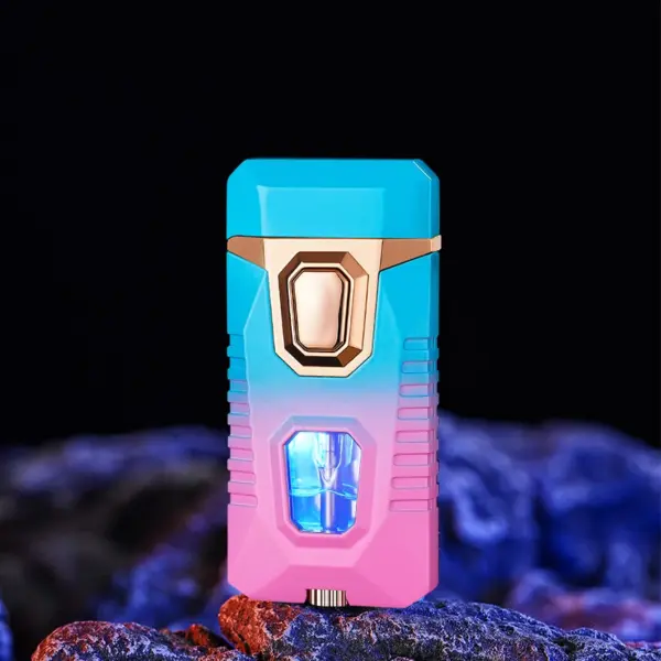 Unusual Metal Windproof Cigarette Lighter Jet Torch - Image 12