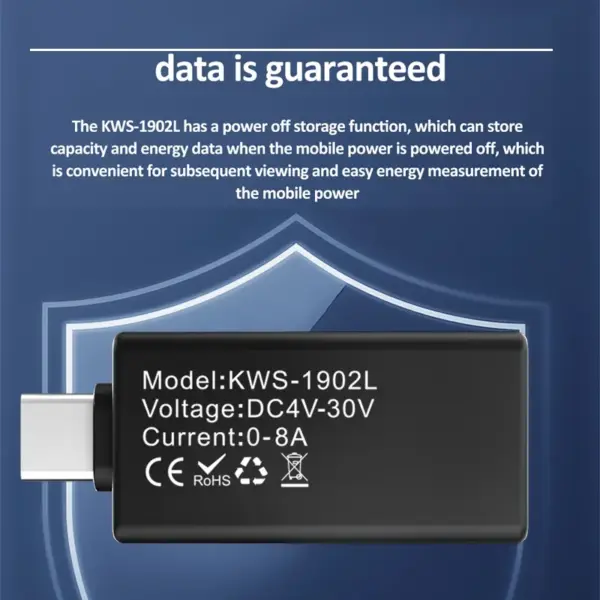 KWS-1902L Type-C USB Power Meter - Image 6