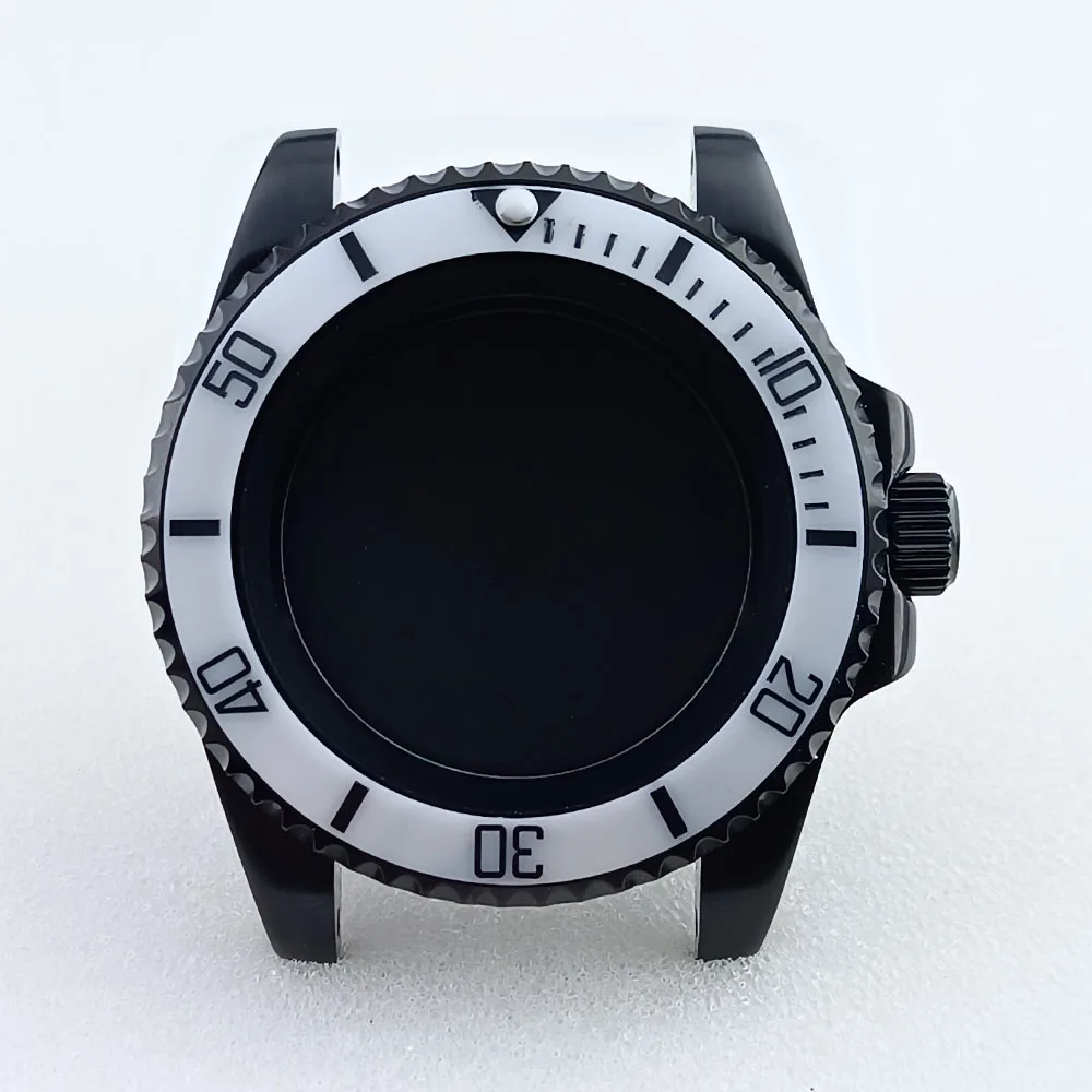 GMT Black Watch Case for NH34/NH35/NH36 Movements 39 GMT Black Watch Case for NH34/NH35/NH36 Movements - Image 39