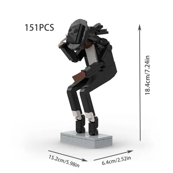 Michael Jackson Moonwalk Building Blocks Set - Image 7