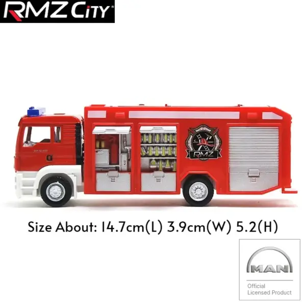 1/64 RMZ City Scania Transporter Truck Model - Image 17