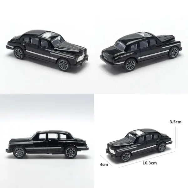 1:43 Alloy Vintage Van Off-Road Pick-Up Model - Image 6