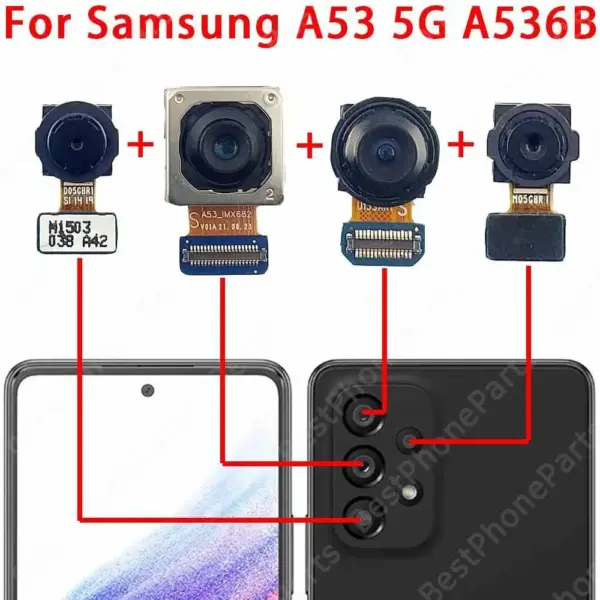 Samsung Galaxy A73 A53 A33 Rear Camera Module - Image 13