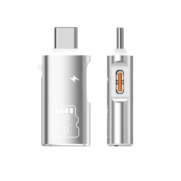 Type C 3.1 Micro SD TF Card Reader for iPhone 15 & Huawei - Image 9
