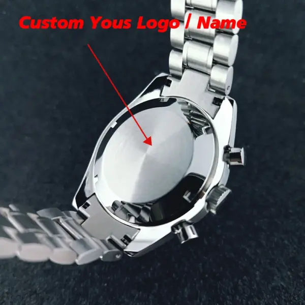 Men's VK63 Chronograph Stainless Steel Watch - Image 2