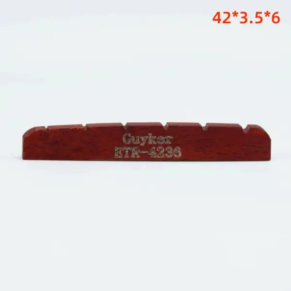 Guyker 42/43mm Bone Nut for Electric Guitars - Image 8