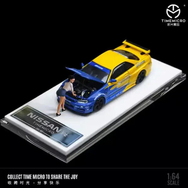 Time Micro 1/64 Alloy Civic Spoon Model Car - Image 8