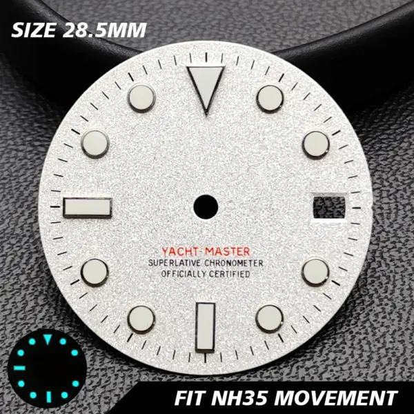 28.5mm GMT Calendar Watch Dial for NH34 NH35 Models - Image 27