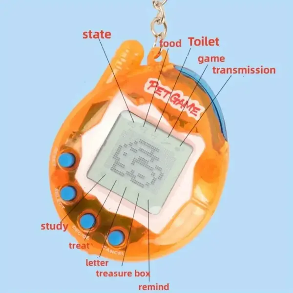 Retro Handheld Virtual Pets Game for Kids - Image 5