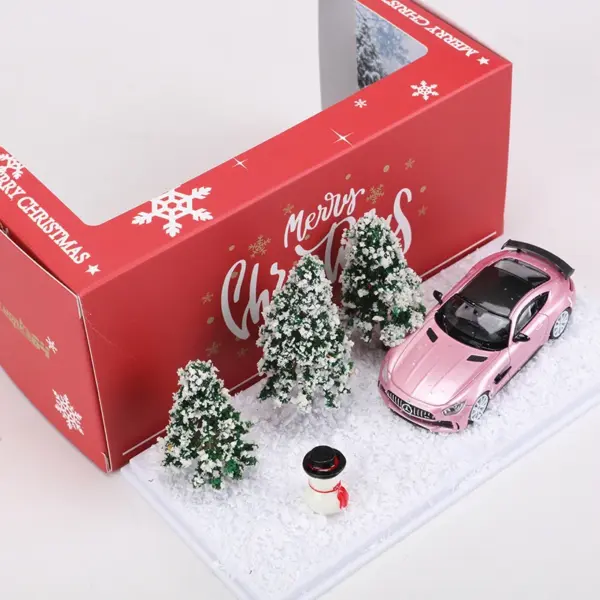 Fine Works 1:64 AMG Christmas Diecast Car - Image 2