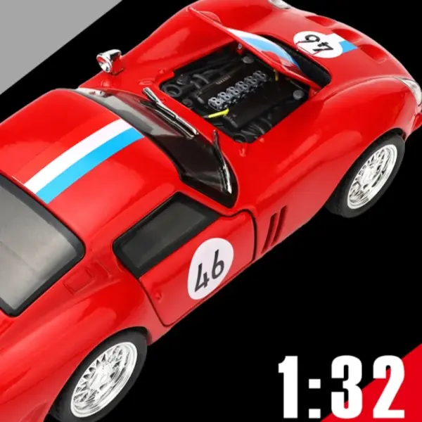 1:32 GTO Alloy Supercar Model Car Toy - Image 2