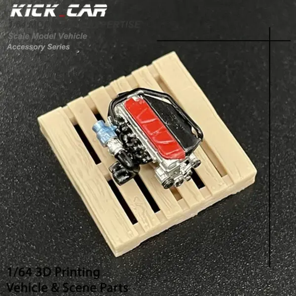 Dayu 1/64 Vehicle Engine Diorama Model - Image 6