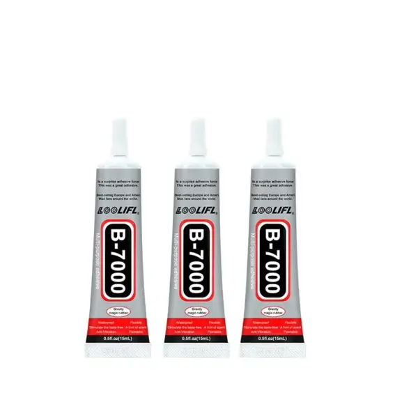 B7000 Transparent DIY Glue with Rhinestones and Applicator - Image 9
