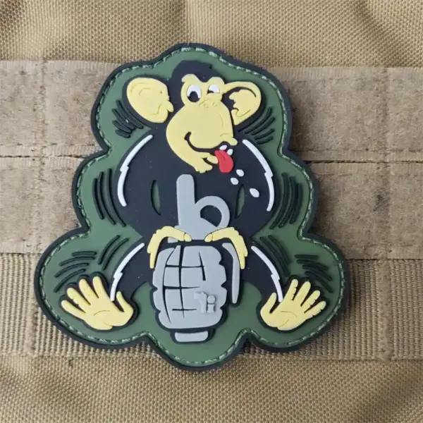 Tactical Monkey 3D PVC Patch for Gear - Image 6