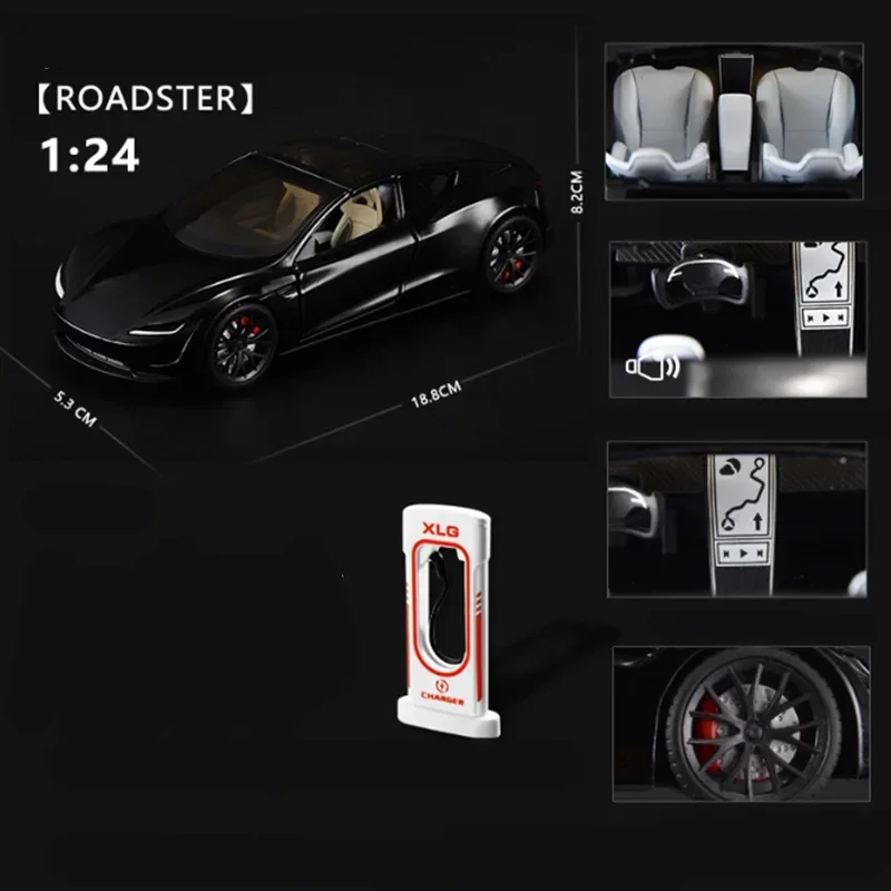 1:24 Tesla Roadster Toy Model 31 1:24 Tesla Roadster Toy Model - Image 31