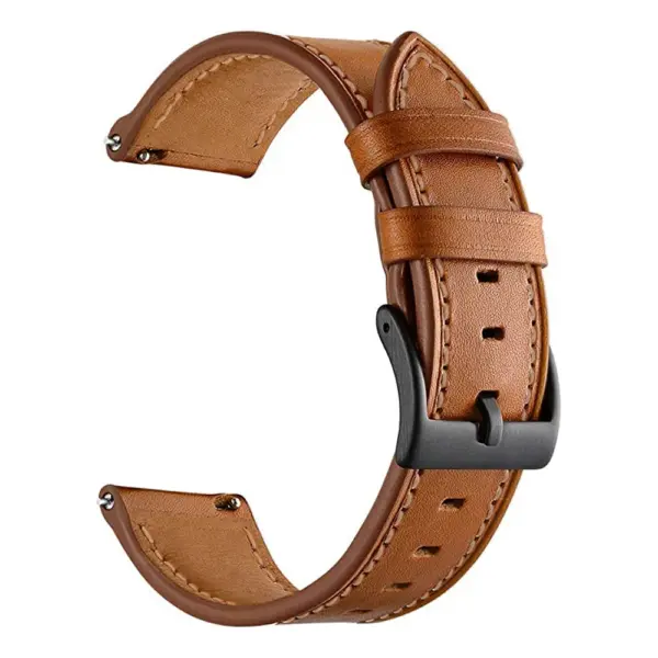 22mm Leather Watch Strap for Amazfit GTR 3 - Image 5