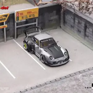 Star 1:64 RWB 930 964 Rear Wing Australian Pink Model 39 Sd601ebbbe7de45fda49f9ed814b6e372p