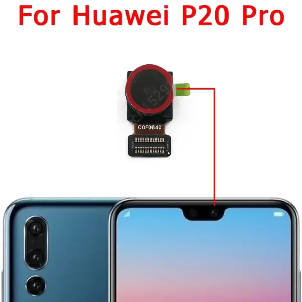 Huawei P20 Pro Lite Rear and Front Camera Module Flex - Image 9