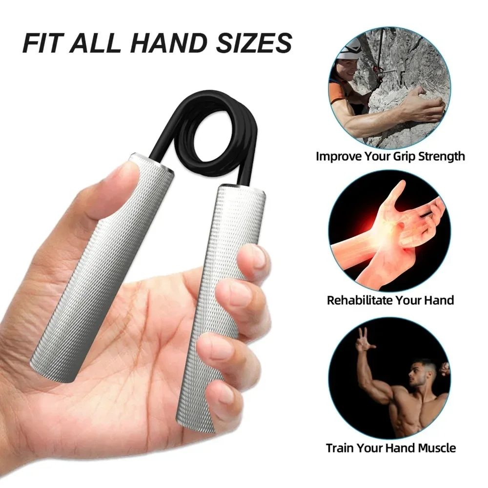 Heavy Duty Metal Grip Strength Trainer for Forearm Building 2 Heavy Duty Metal Grip Strength Trainer for Forearm Building - Image 2