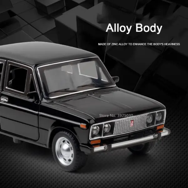 1/24 LADA 2106 Alloy Diecast Car Model - Image 4