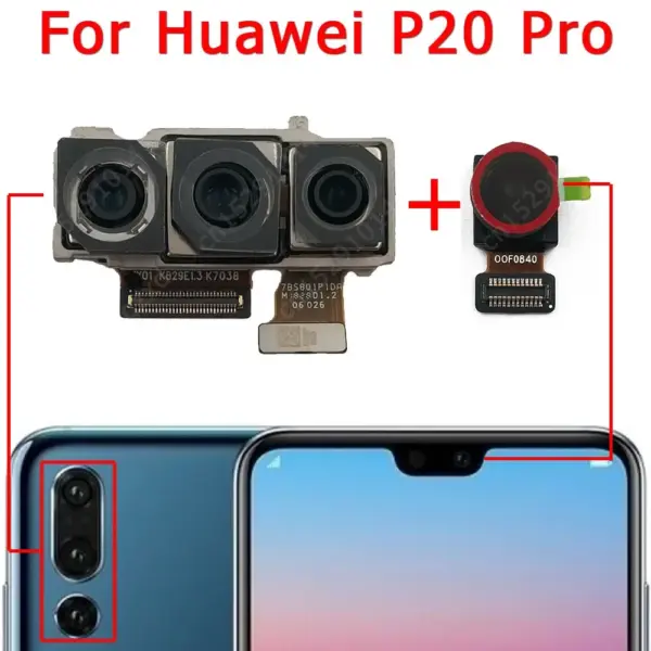 Huawei P20 Pro Lite Rear and Front Camera Module Flex - Image 10