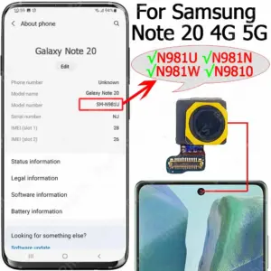Samsung Galaxy Note 10+ Front Selfie Camera Module 26 Sd69e640959b14c3f8fee3fcdafc2d1b9V