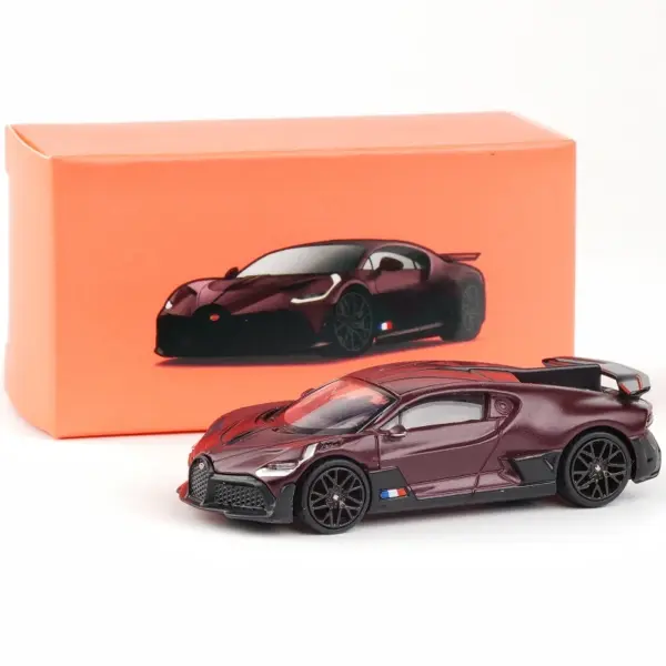 1/64 Bugatti La Voiture Noire Diecast Model Car - Image 9