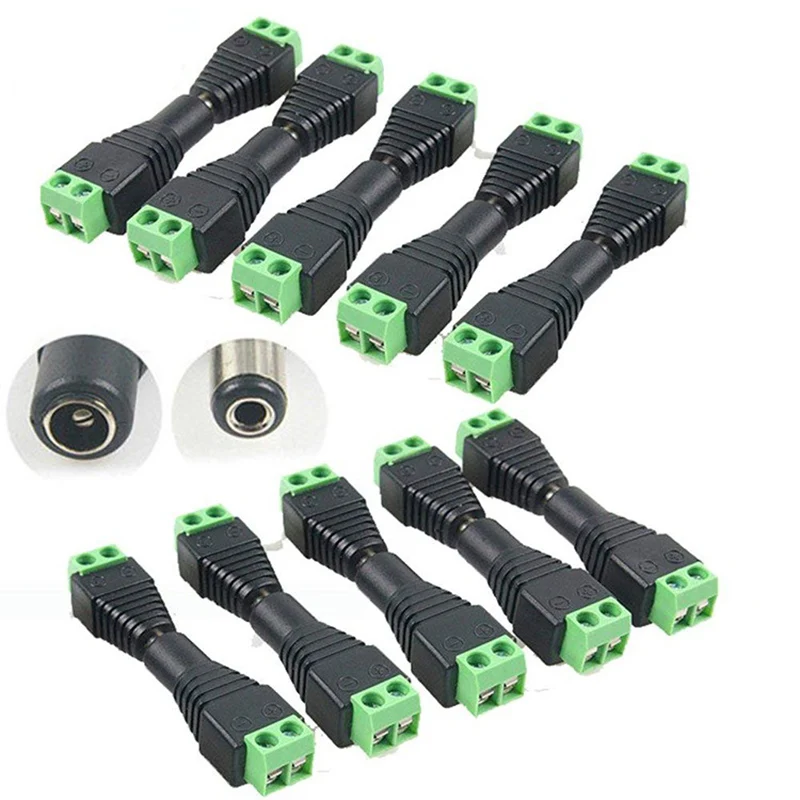 5PCS DC Power Jack Connectors for LED Strips 2 5PCS DC Power Jack Connectors for LED Strips - Image 2