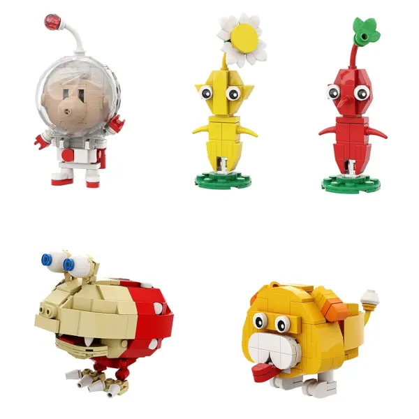 Anime Pikmined Hocotate Olimar Building Set - Image 16