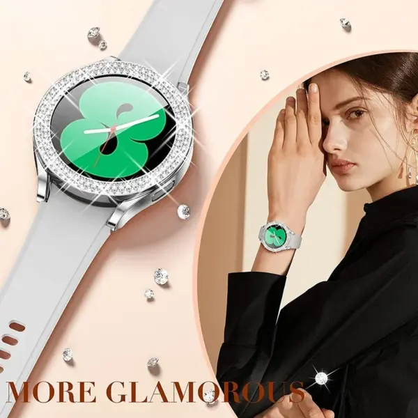 Fashion Bling Case for Samsung Galaxy Watch 4/5/6 40mm 44mm - Image 4