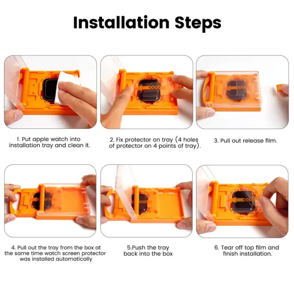 Apple Watch Ultra 2 49MM Hydrogel Screen Protector - Image 6