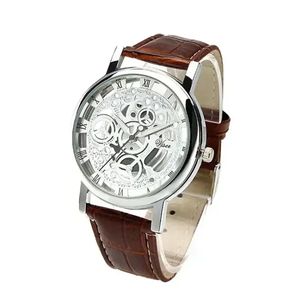 Men's Quartz Hollow Dial Watch D0H66EN - Image 12