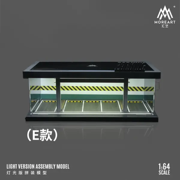 Japanese-Style Micro Parking Lot Scene Set - Image 11