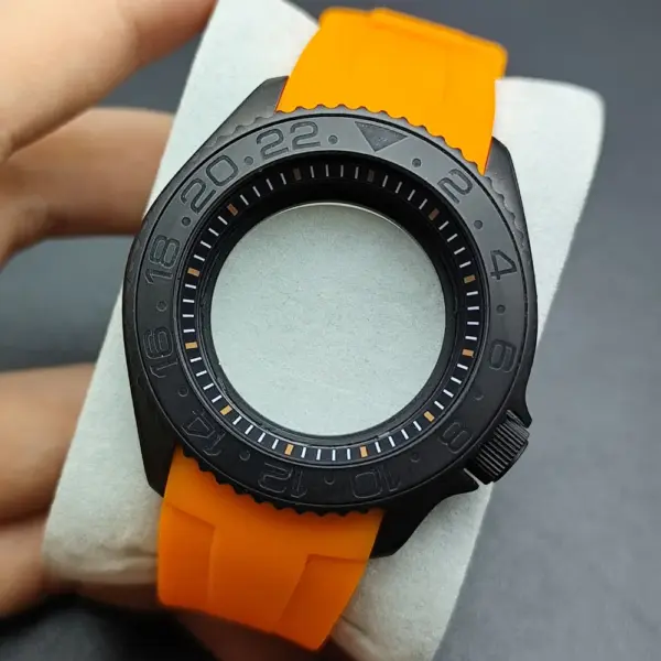 42mm NH35 Stainless Steel Watch Case with Sapphire Glass - Image 40