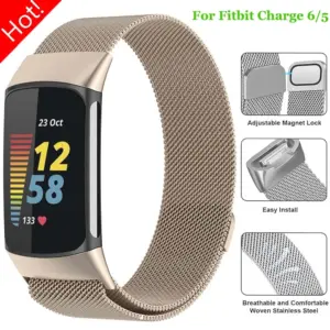 Milanese Loop for Fitbit Charge 5/6 Strap