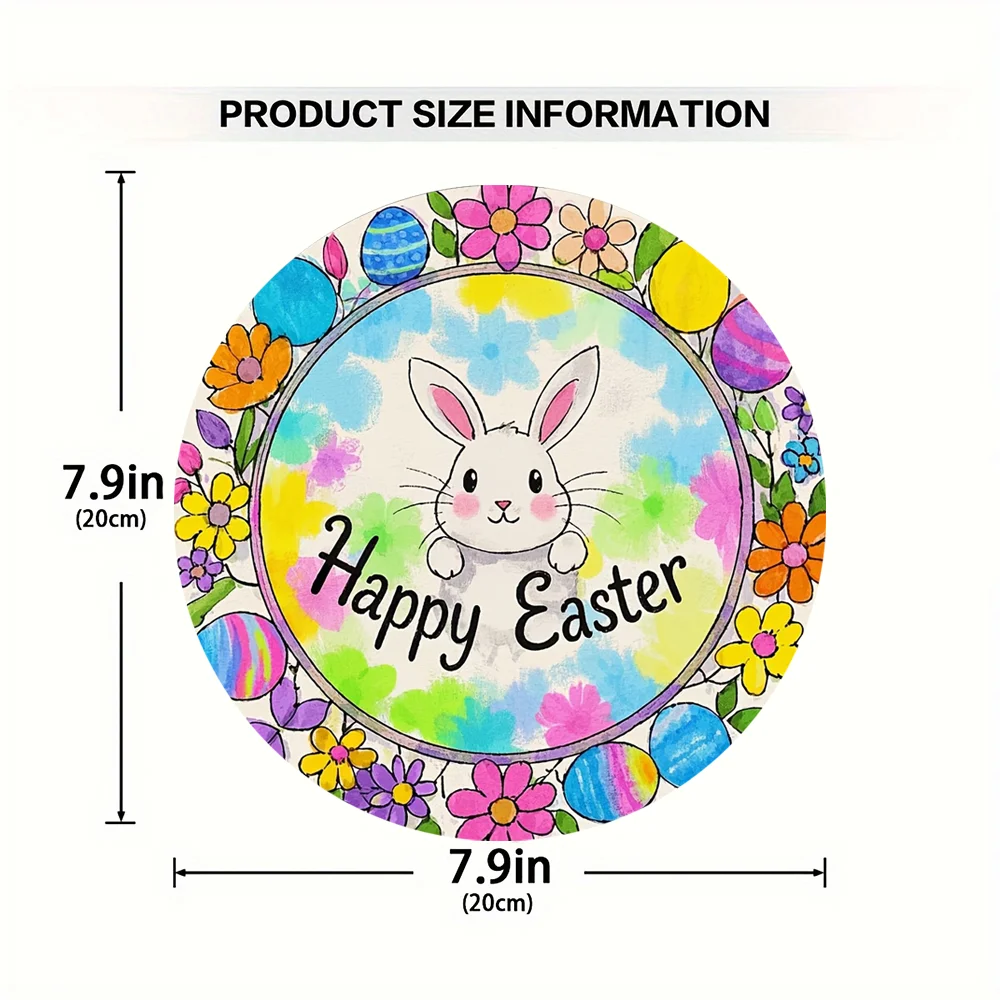 Farmhouse Wooden Easter Bunny Wreath 7 Farmhouse Wooden Easter Bunny Wreath - Image 7