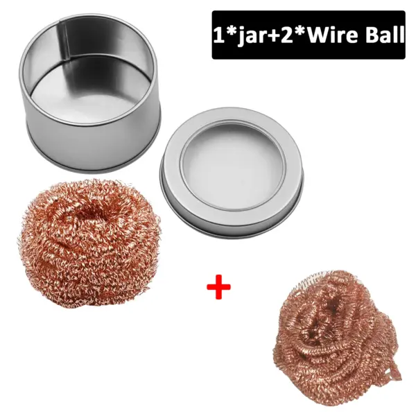 Copper Wire Soldering Iron Tip Cleaner Ball - Image 9