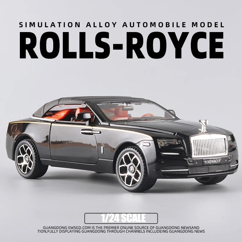 1:24 Rolls Royce Dawn Diecast Model Car 4 1:24 Rolls Royce Dawn Diecast Model Car - Image 4