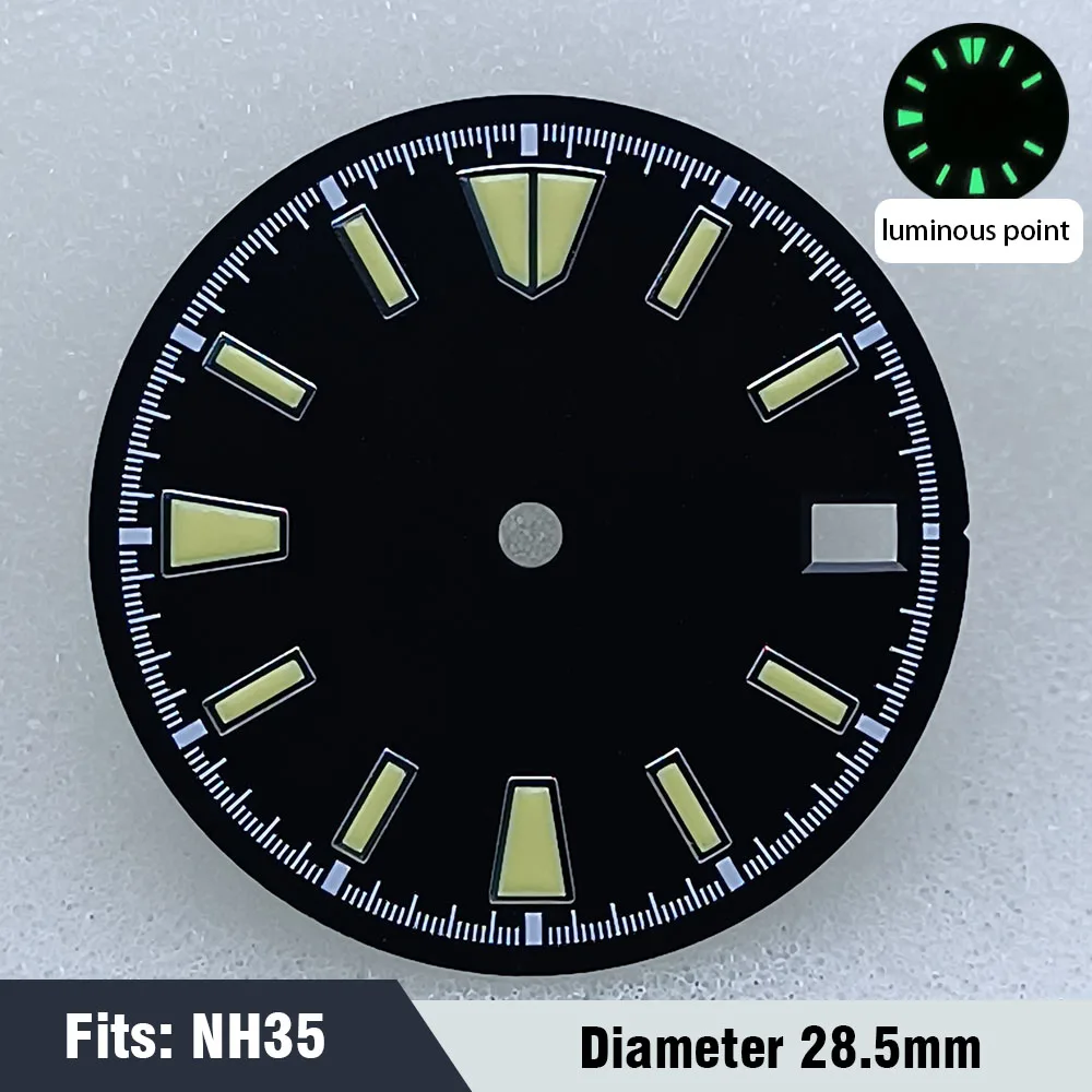 Men's Watch Dial NH35Nh36 Luminous Sterile Model 8 Men's Watch Dial NH35Nh36 Luminous Sterile Model - Image 8