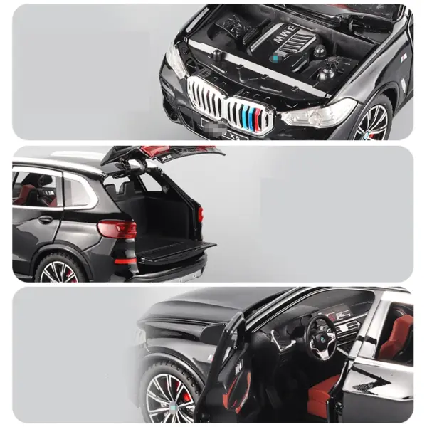 1:24 BMW X5 Alloy Model Car Collectible Toy - Image 6