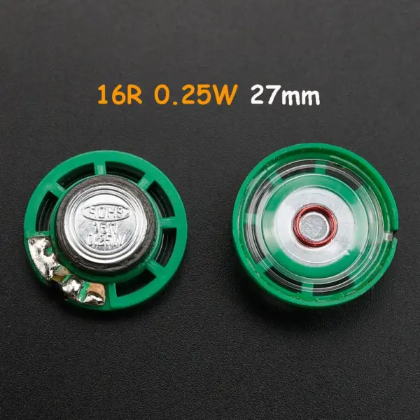 16Ohm Ultra-Thin Round Speakers (2pcs) - Image 4