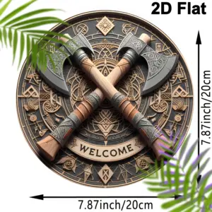 Viking Ax Welcome Wooden Wall Decor 6 Sd804811f2470425cb2c13a1fc515f090C