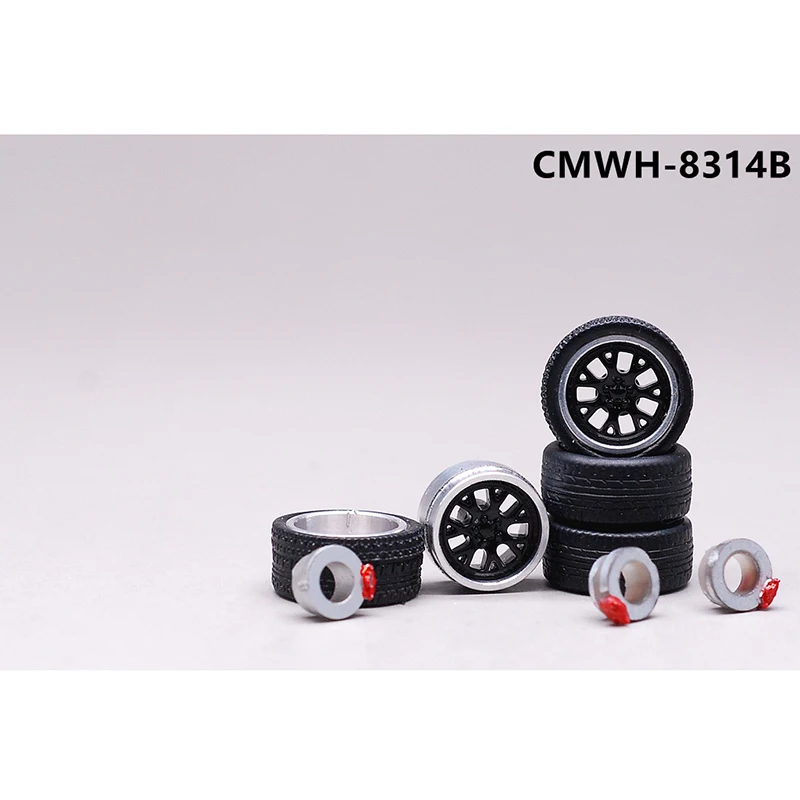 CM Model 1/64 Alloy Wheel & Tire Set for Model Cars 29 CM Model 1/64 Alloy Wheel & Tire Set for Model Cars - Image 29