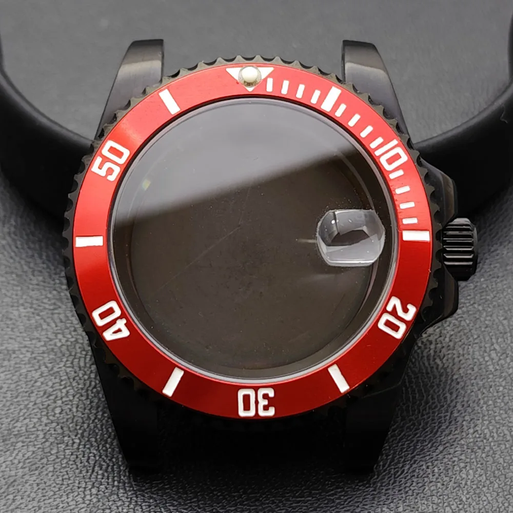 GMT 40.5mm Bidirectional Sapphire Watch Case for NH34/NH35 61 GMT 40.5mm Bidirectional Sapphire Watch Case for NH34/NH35 - Image 61