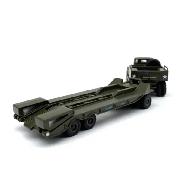 1/76 Scale U.S. Army Diamond T Model Alloy Display Trailer - Image 2