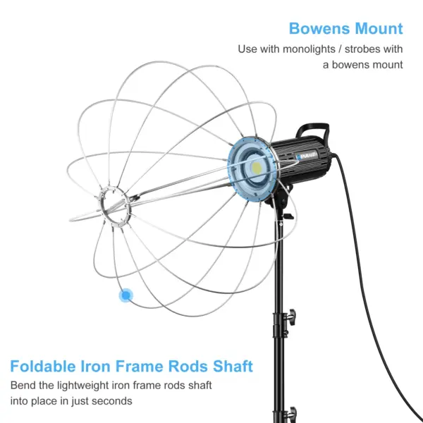 PULUZ 65cm Foldable Sphere Softbox for Photography - Image 5