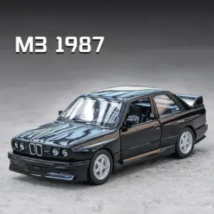 1:36 BMW M3 E30 1987 Diecast Alloy Model Car